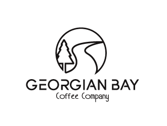 Georgian Bay Coffee Company logo design by bluespix