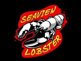 Seaview Lobster logo design by DreamLogoDesign
