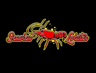 Seaview Lobster logo design by DreamLogoDesign