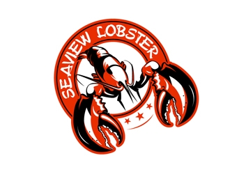 Seaview Lobster logo design by DreamLogoDesign