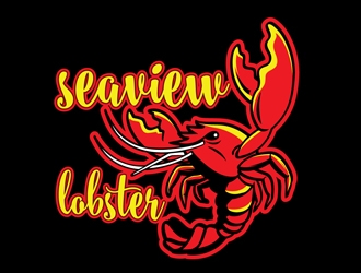 Seaview Lobster logo design by DreamLogoDesign