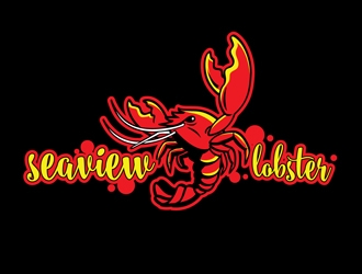 Seaview Lobster logo design by DreamLogoDesign