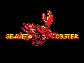 Seaview Lobster logo design by DreamLogoDesign