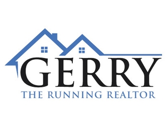 Gerry The Running Realtor logo design by logoguy
