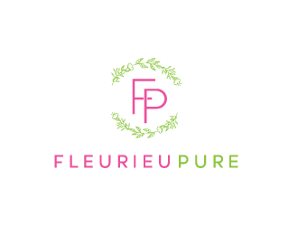 Fleurieu Pure logo design by bluespix