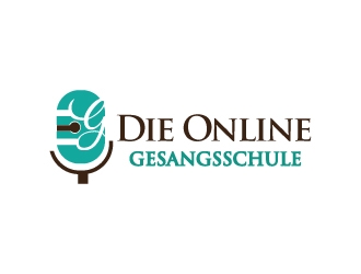 Die Online-Gesangsschule logo design by Suvendu