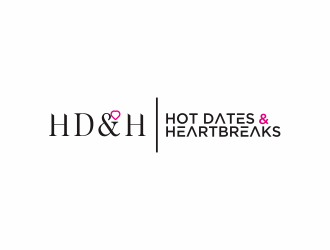 Hot Dates & Heartbreaks logo design by hatori