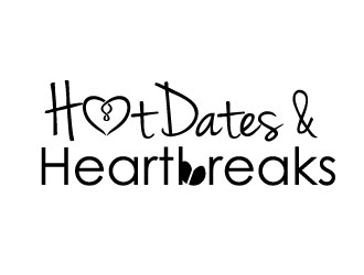 Hot Dates & Heartbreaks logo design by bezalel