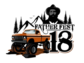 Father Fest 18 logo design by DreamLogoDesign