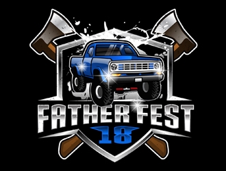 Father Fest 18 logo design by DreamLogoDesign