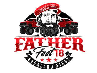 Father Fest 18 logo design by DreamLogoDesign