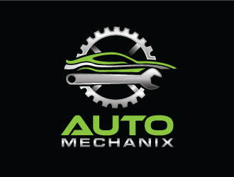 Auto Mechanix logo design by bezalel