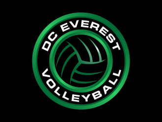 DC Everest Volleyball logo design by Kruger