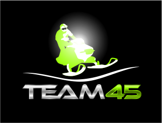 Team 45 logo design by MagnetDesign