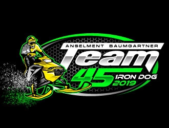 Team 45 logo design by REDCROW