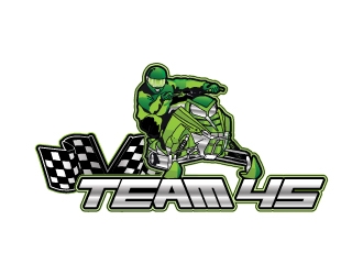 Team 45 logo design by AYATA