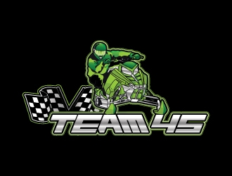 Team 45 logo design by AYATA