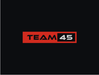 Team 45 logo design by logitec