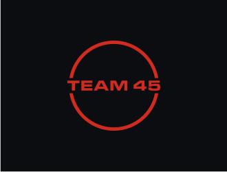 Team 45 logo design by logitec