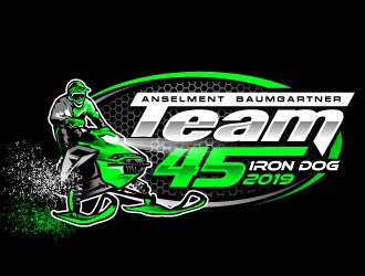 Team 45 logo design by REDCROW