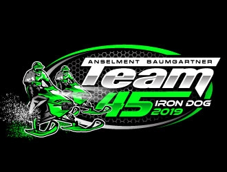 Team 45 logo design by REDCROW
