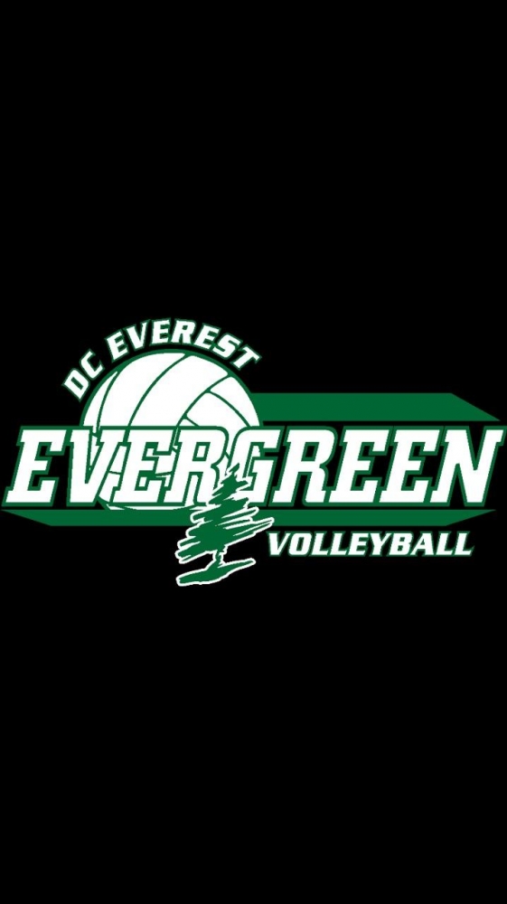 DC Everest Volleyball Logo Design 48hourslogo