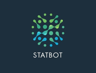 Statbot logo design by sanworks