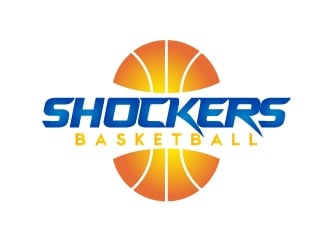 Shockers Basketball logo design by Marianne