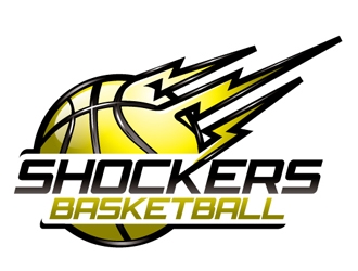 Shockers Basketball logo design by logoguy