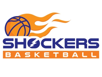 Shockers Basketball logo design by logoguy