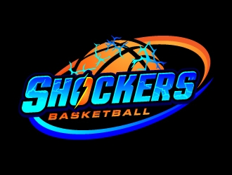 Shockers Basketball logo design by jaize