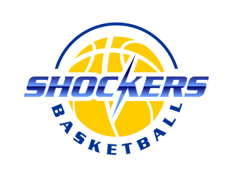 Shockers Basketball logo design by cintoko