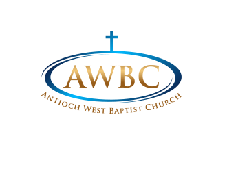 Antioch West Baptist Church logo design by BeDesign