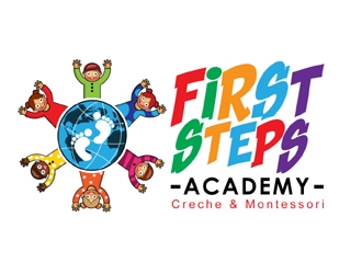 First Steps Academy logo design by MAXR