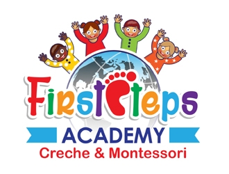 First Steps Academy logo design by MAXR