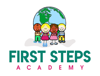 First Steps Academy logo design by JessicaLopes