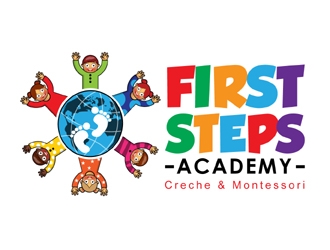 First Steps Academy logo design by MAXR