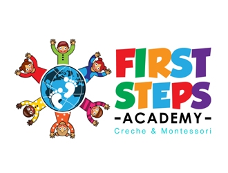 First Steps Academy logo design by MAXR