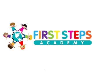 First Steps Academy logo design by jaize