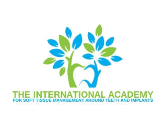 The International Academy for Soft Tissue Management around teeth and implants logo design by sarfaraz