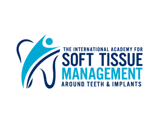 The International Academy for Soft Tissue Management around teeth and implants logo design by bluespix