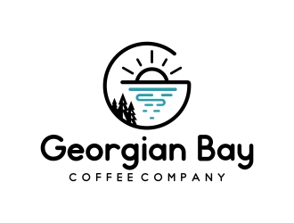 Georgian Bay Coffee Company logo design by Mbezz