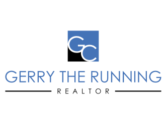 Gerry The Running Realtor logo design by enilno