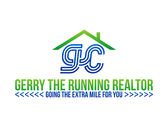 Gerry The Running Realtor logo design by Republik