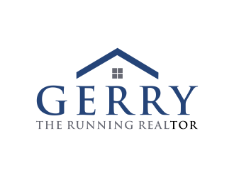 Gerry The Running Realtor logo design by RIANW