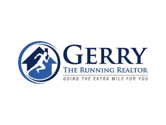 Gerry The Running Realtor logo design by J0s3Ph
