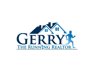 Gerry The Running Realtor logo design by jaize