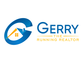 Gerry The Running Realtor logo design by mikael