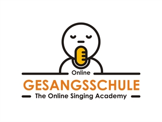 Die Online-Gesangsschule logo design by gitzart