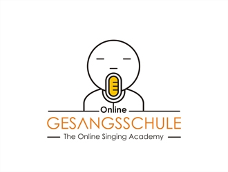 Die Online-Gesangsschule logo design by gitzart